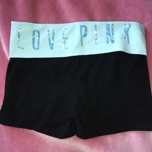 Victoria Secret love pink yoga short